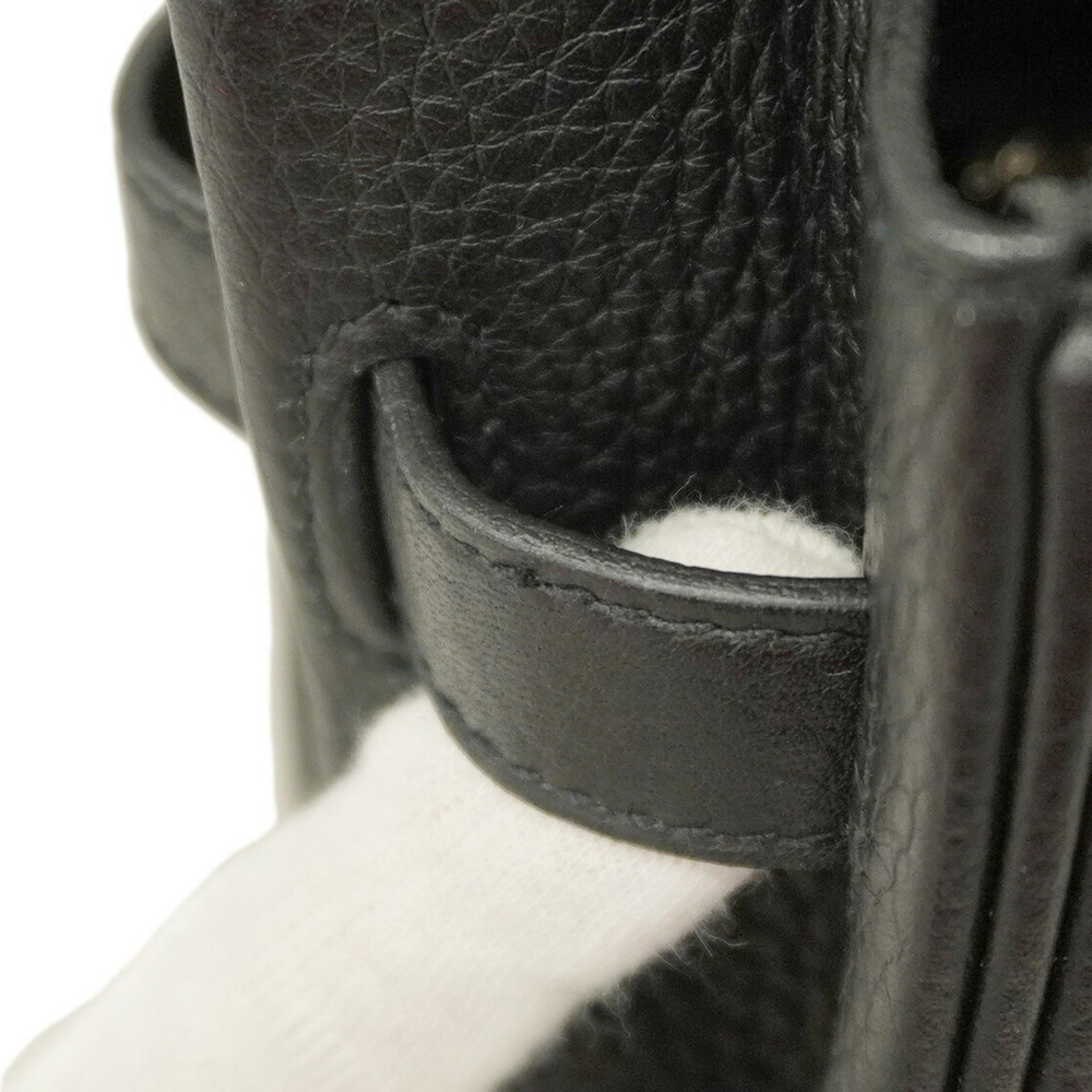 Hermes Hermès Birkin 30 Handbag in Taurillon Clemence Leather, Black, with T ... - Picture 11 of 14